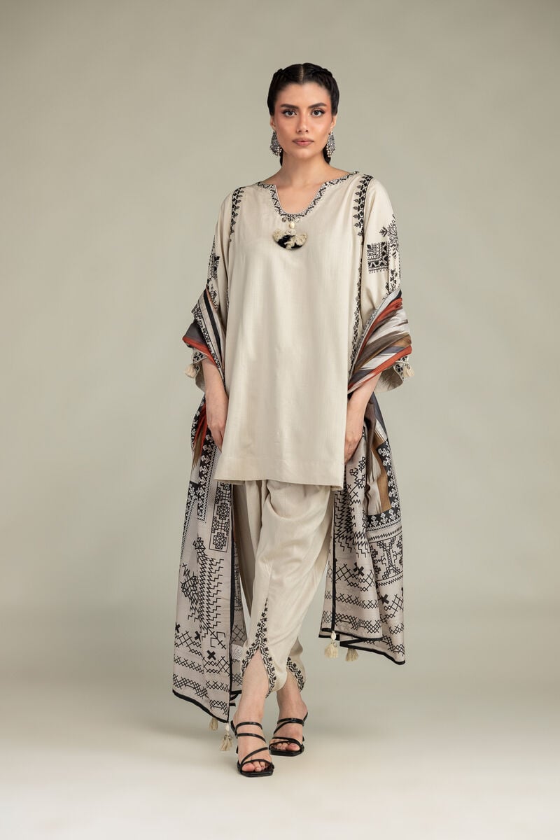 Raw Silk Shalwar