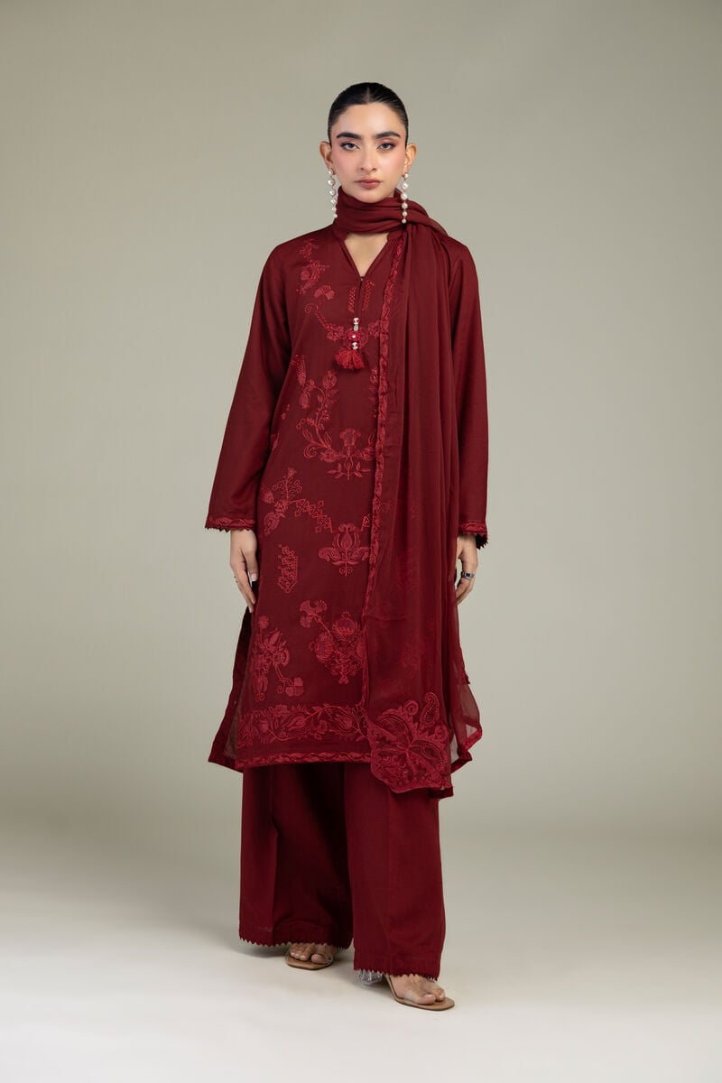 Raw Silk Pants