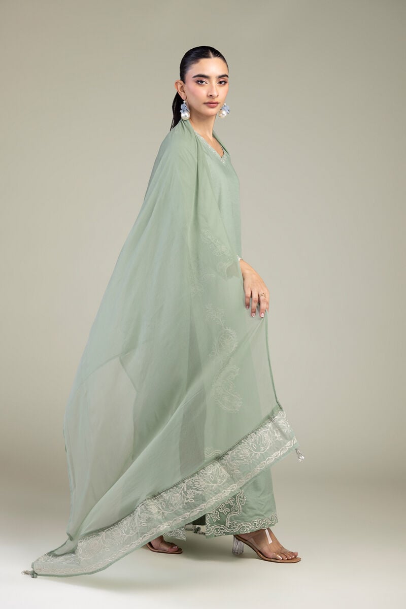 Chiffon Embroidered Dupatta