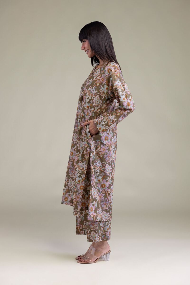 Brown Cambric Pants