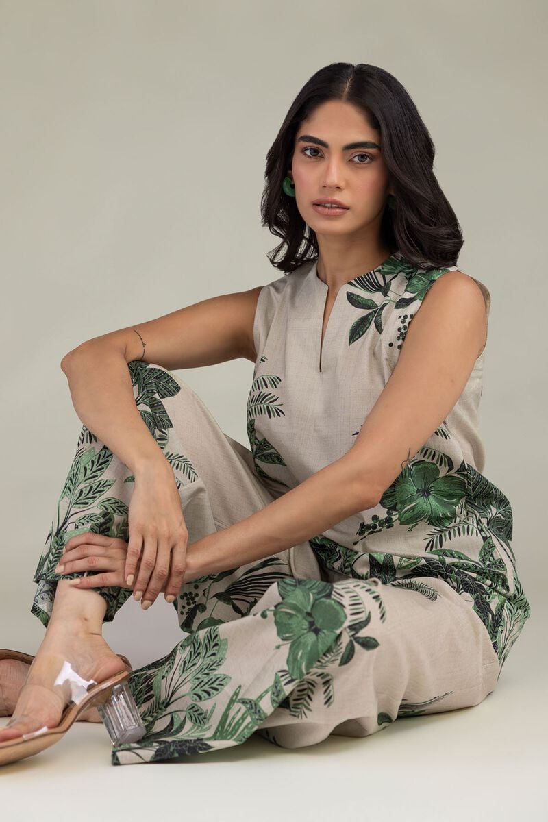 Floral Cambric Tunic Secondary image