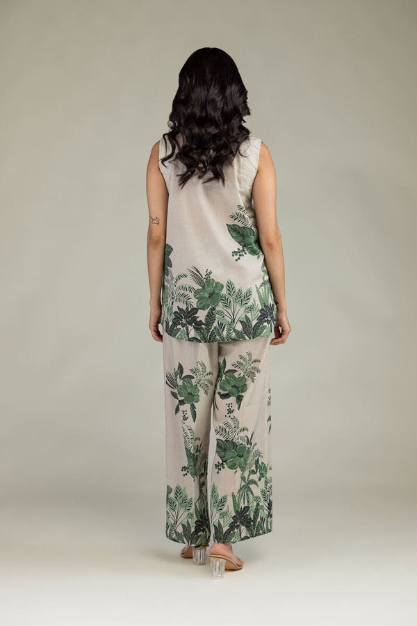 Floral Cambric Tunic