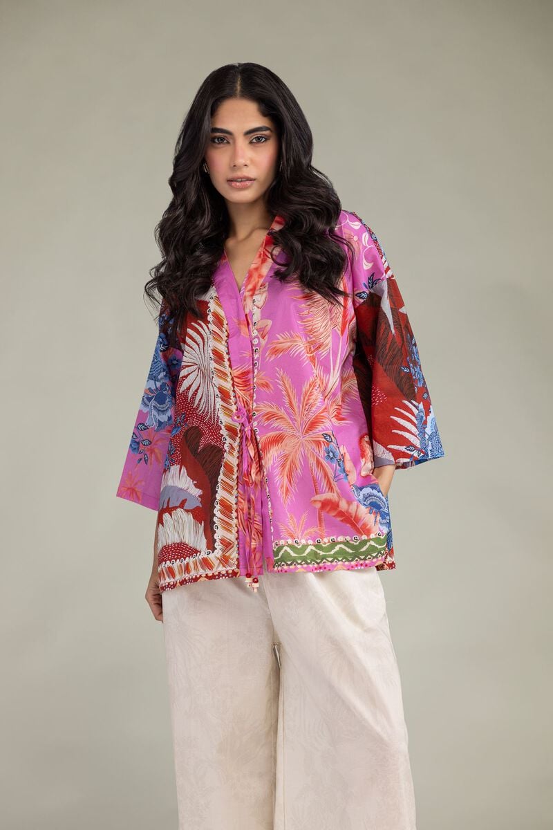 Floral Cambric Tunic Main image