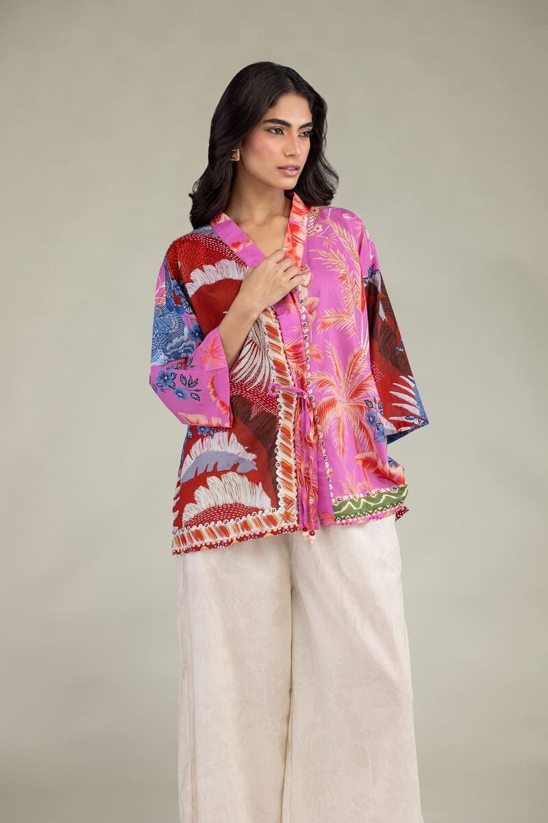 Floral Cambric Tunic