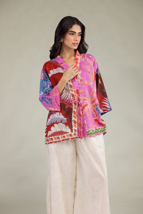 Floral Cambric Tunic