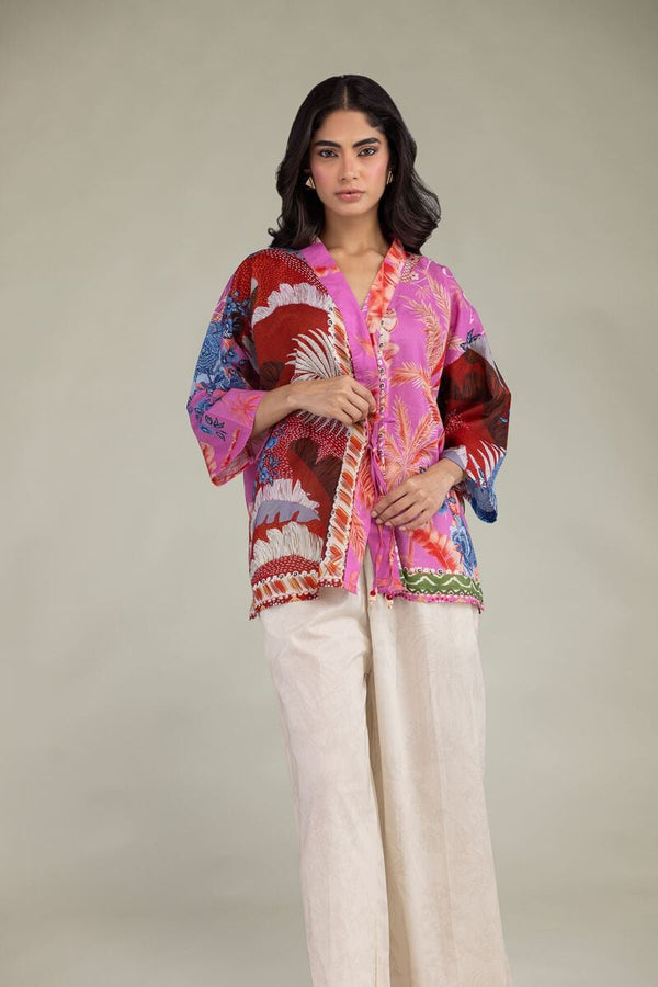 Floral Cambric Tunic