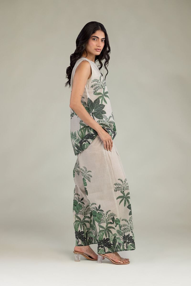 Printed Cambric Trousers