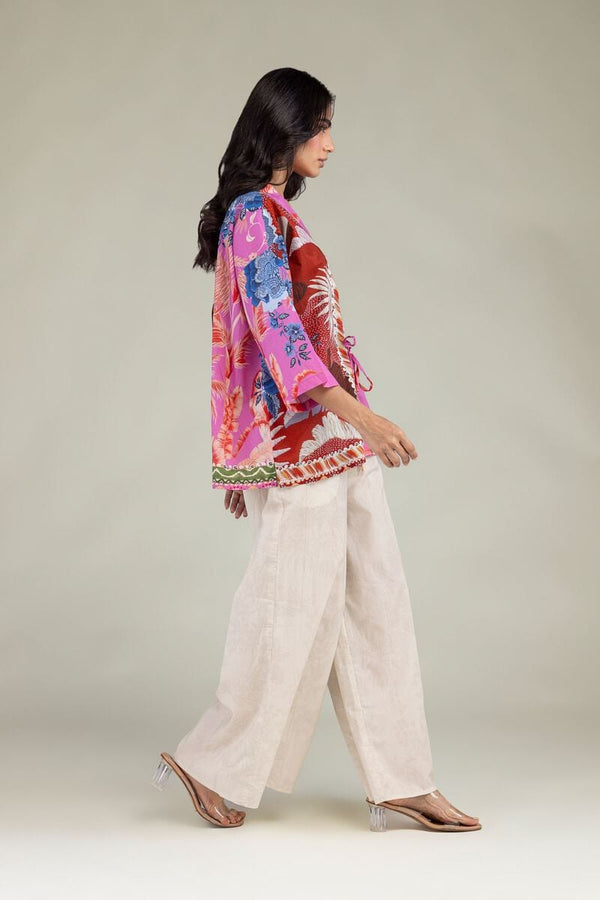 Floral Cambric Tunic