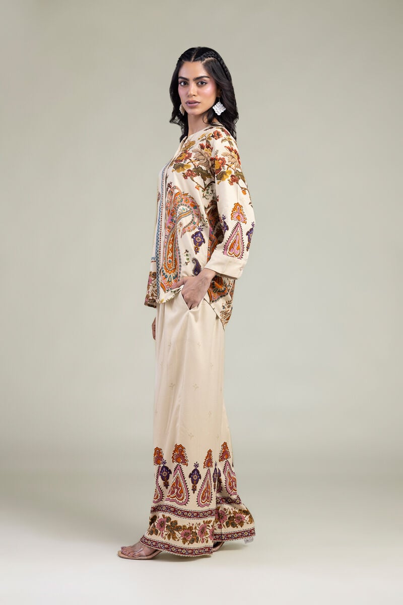 Viscose Floral Trousers