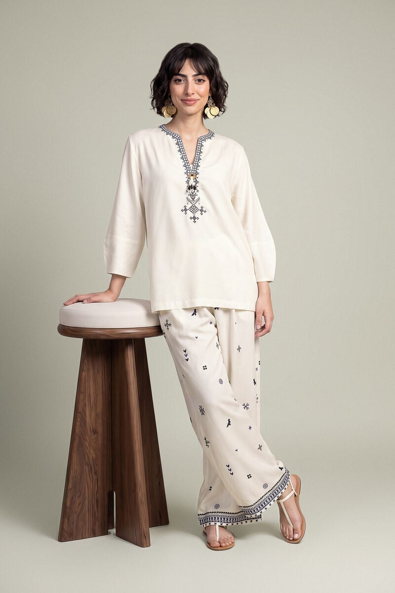 Viscose Crepe Trousers