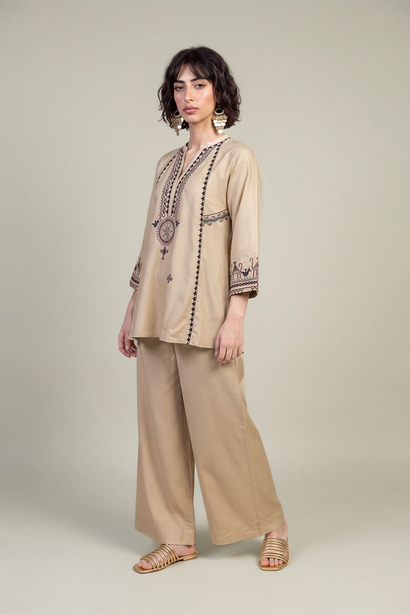 Viscose Crepe Pants