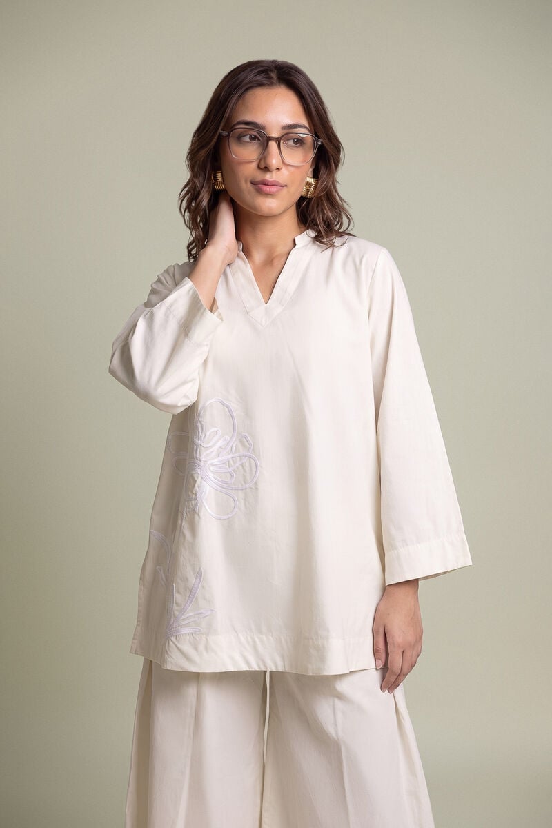 Short Poplin Kurta