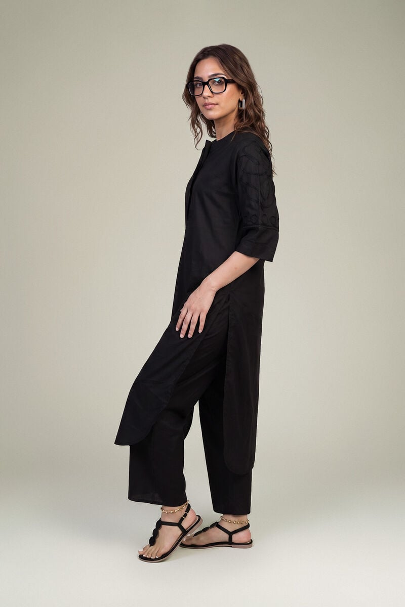 Solid Black Pants