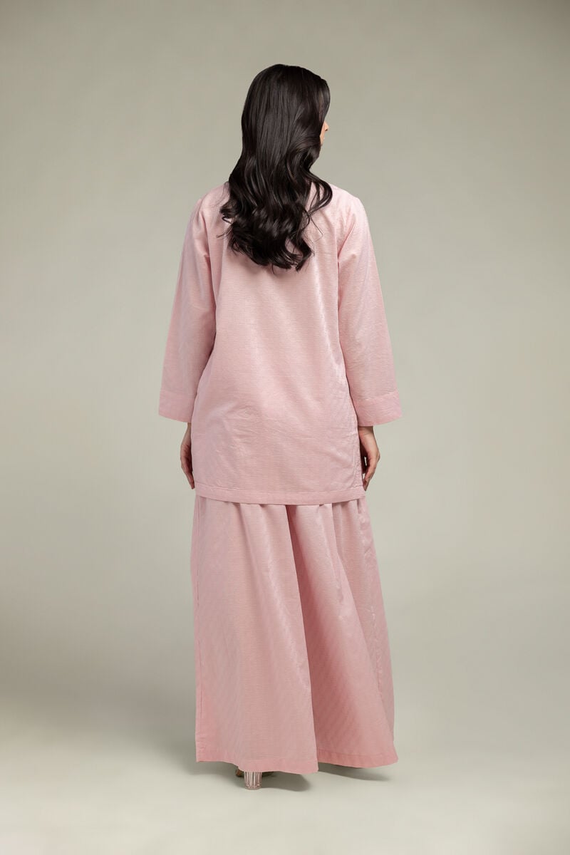 Solid V-Neck Kurta