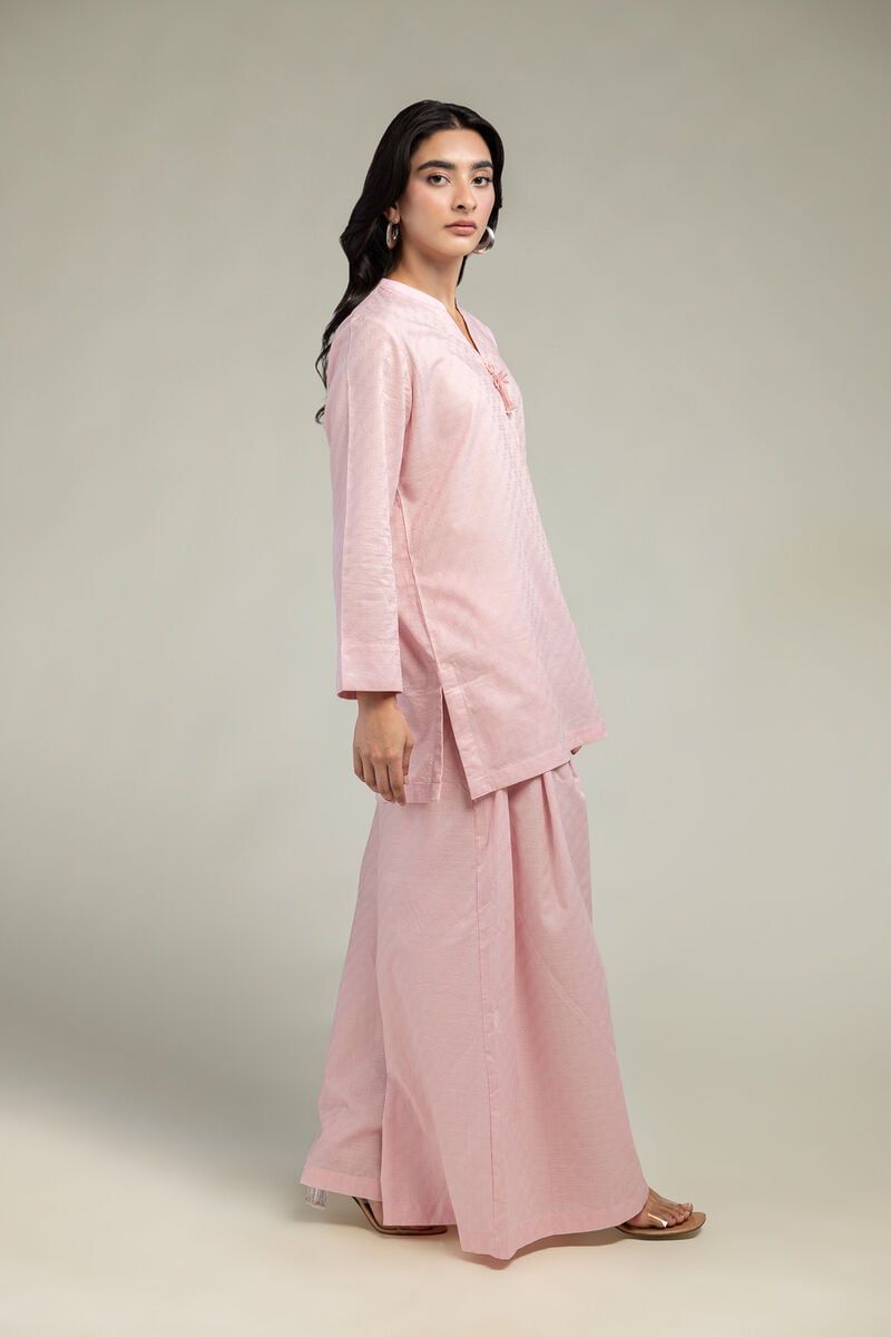 Solid V-Neck Kurta