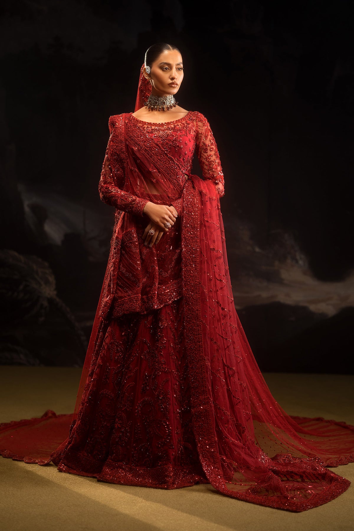 Red Majesty Bridal (D-01)