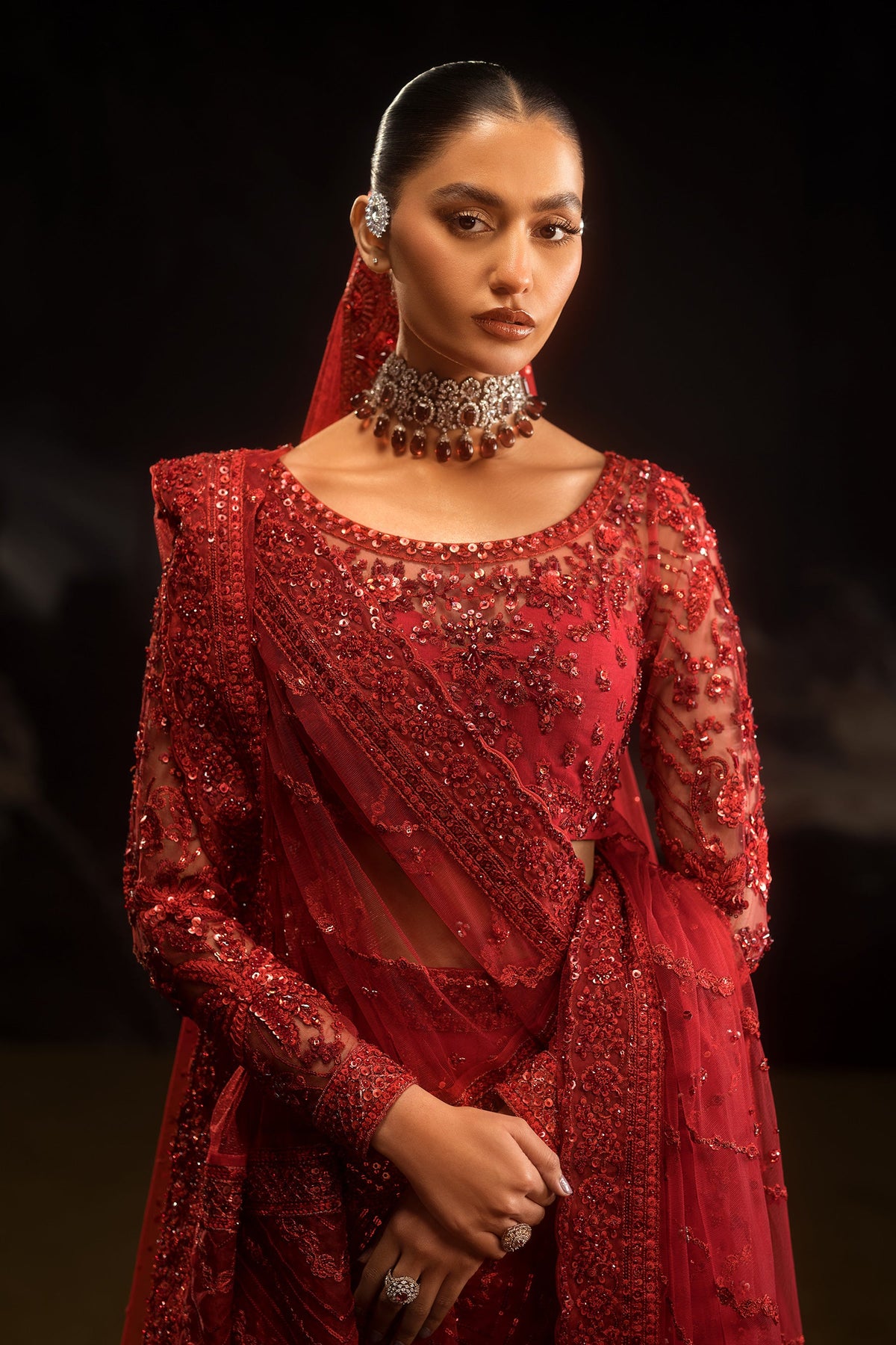 Red Majesty Bridal (D-01)
