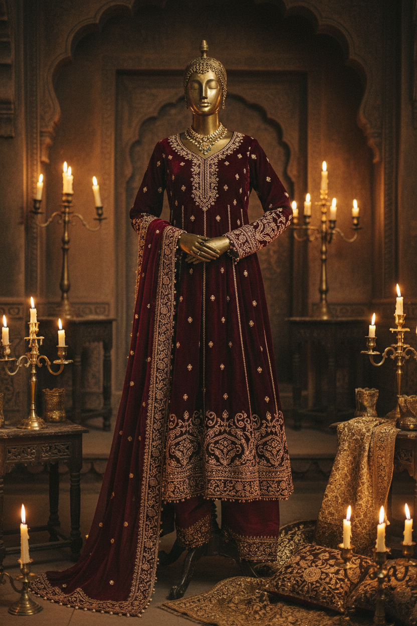 Sarees, lehengas, and embellished sets