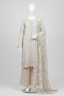 4pc Swiss Lawn Embroidered and Chicken Kari Suit