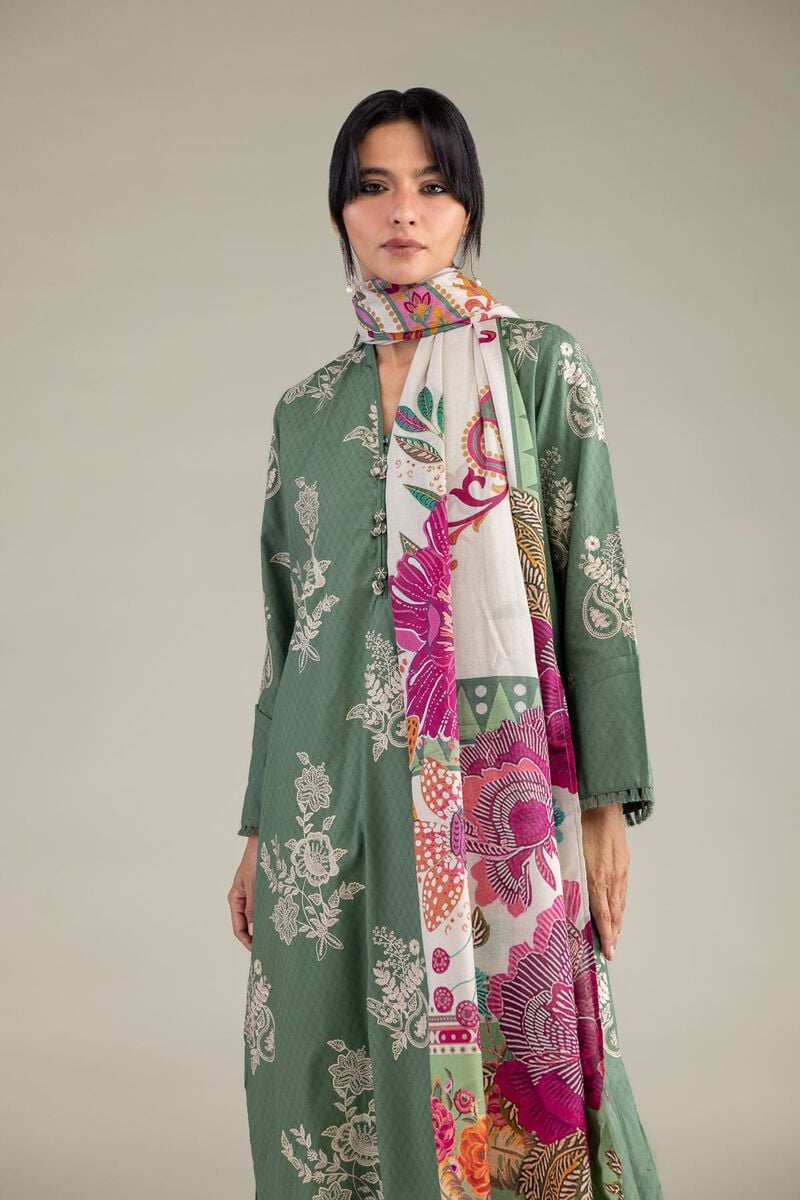 Floral Cotton Kurta