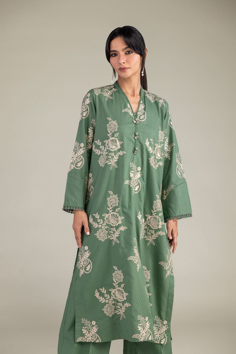 Floral Cotton Kurta