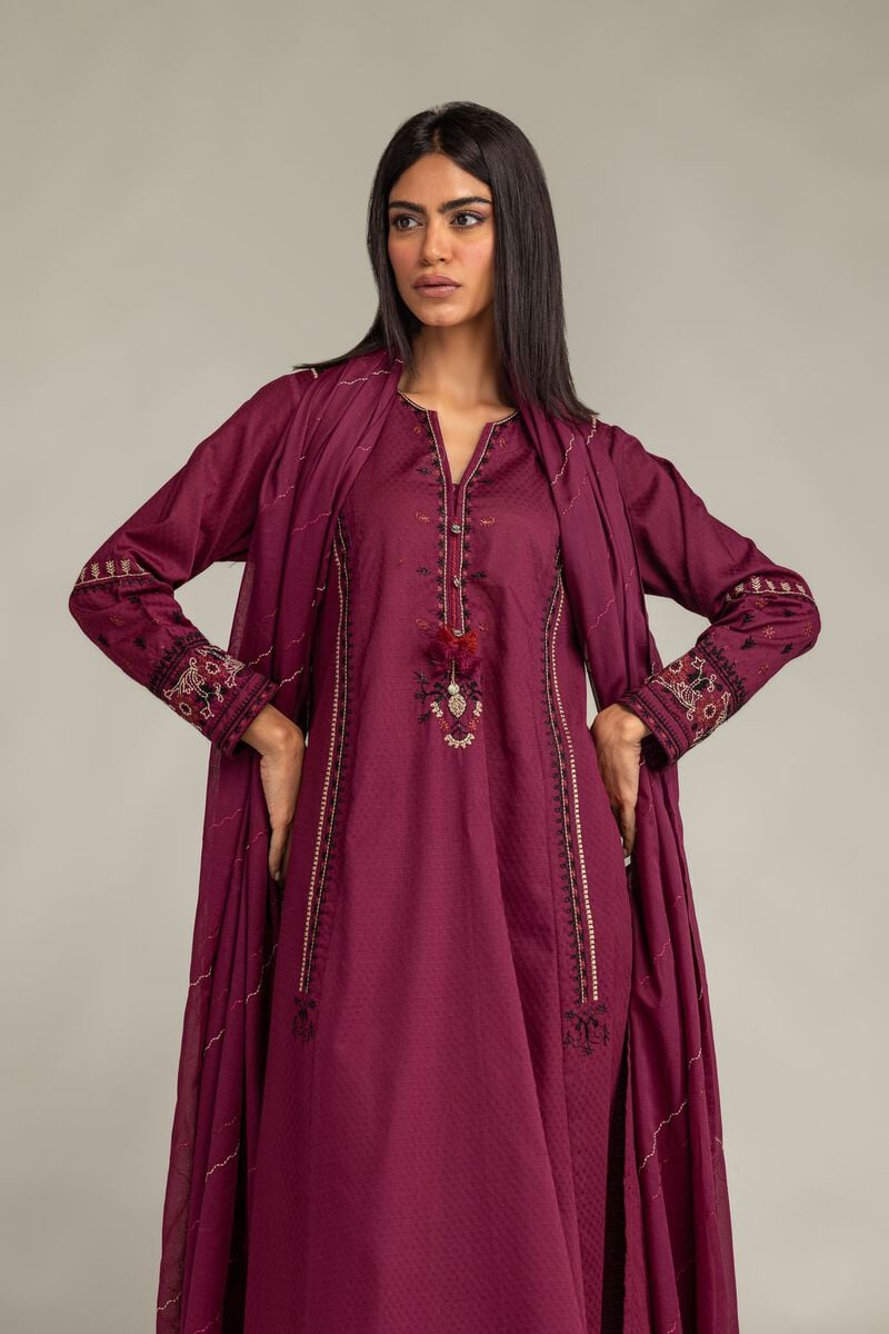 Longline Cotton Kurta Main image