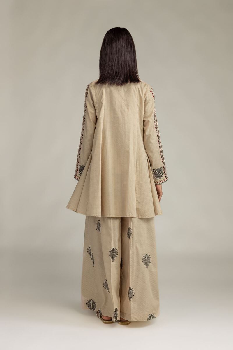 Beige Cotton Kurta