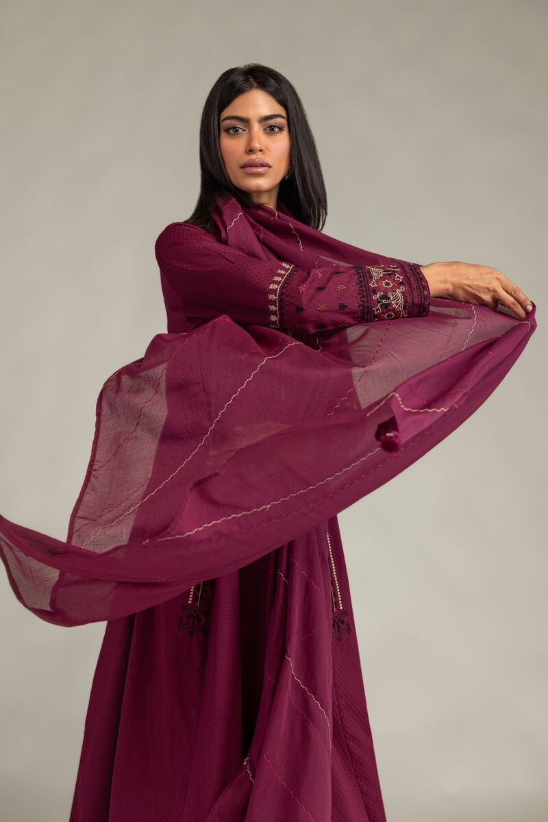 Lawn Dupatta Secondary image
