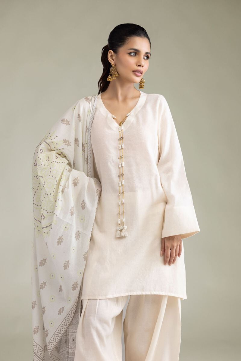 Cotton Tailored 3-Piece