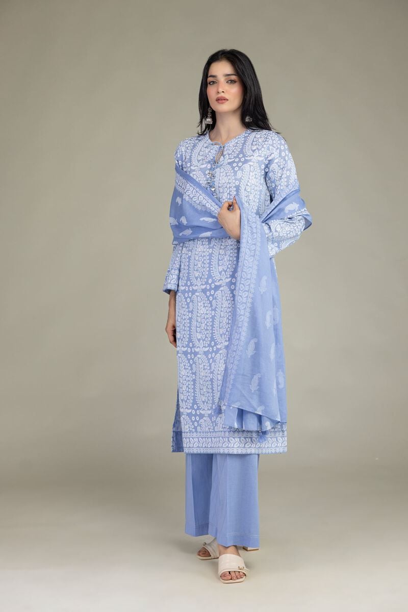 Lawn 3-Piece Tailored