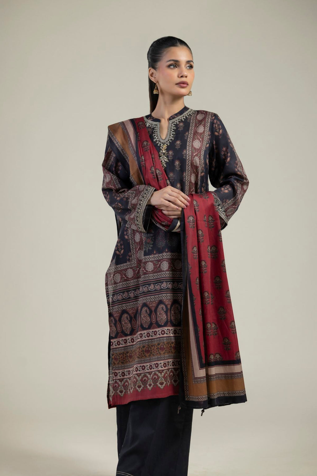 Lawn 3-Piece Tailored