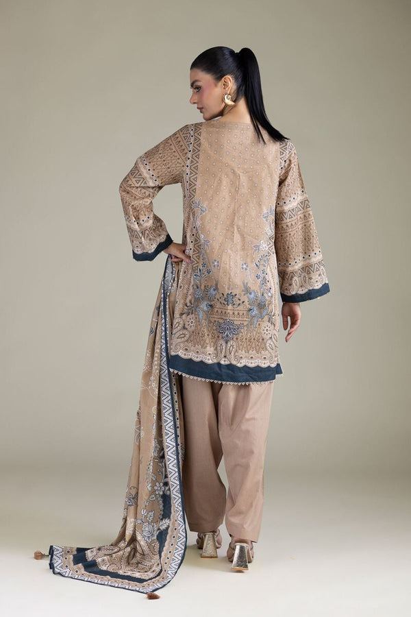 Lawn 3-Piece Tailored