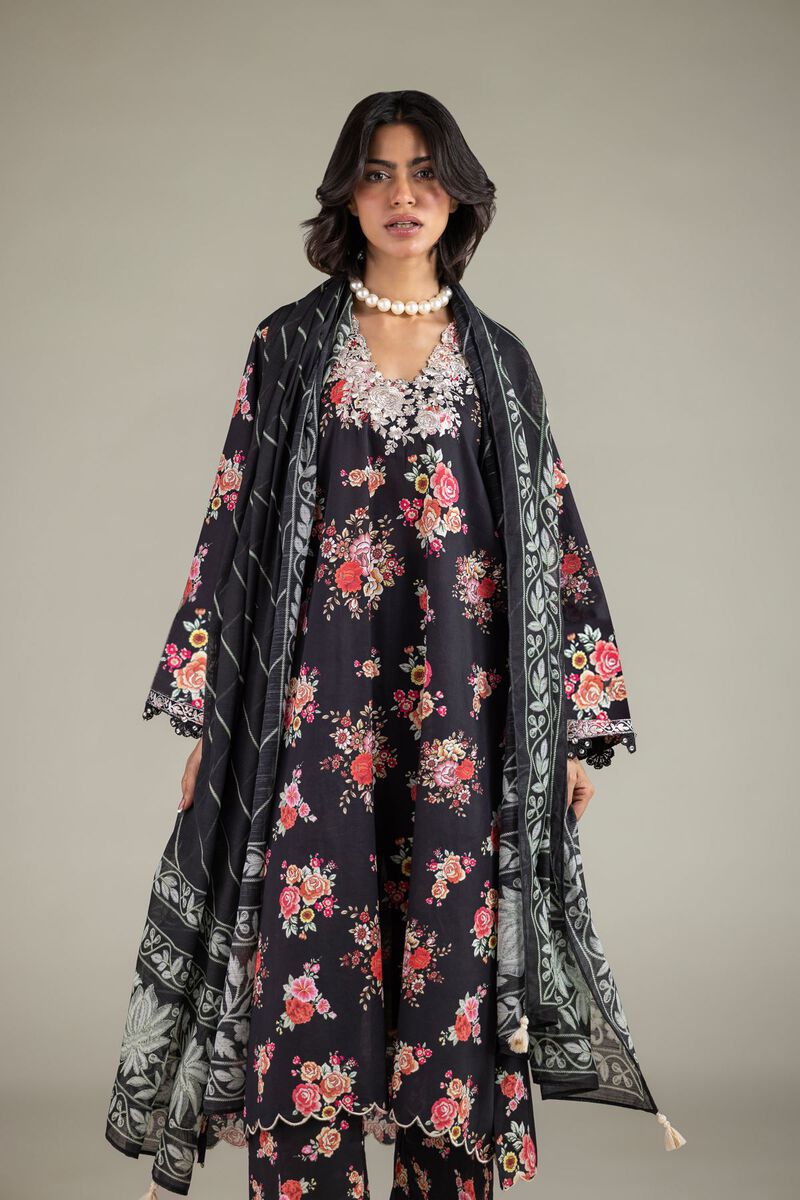Tailored Floral 3-Piece