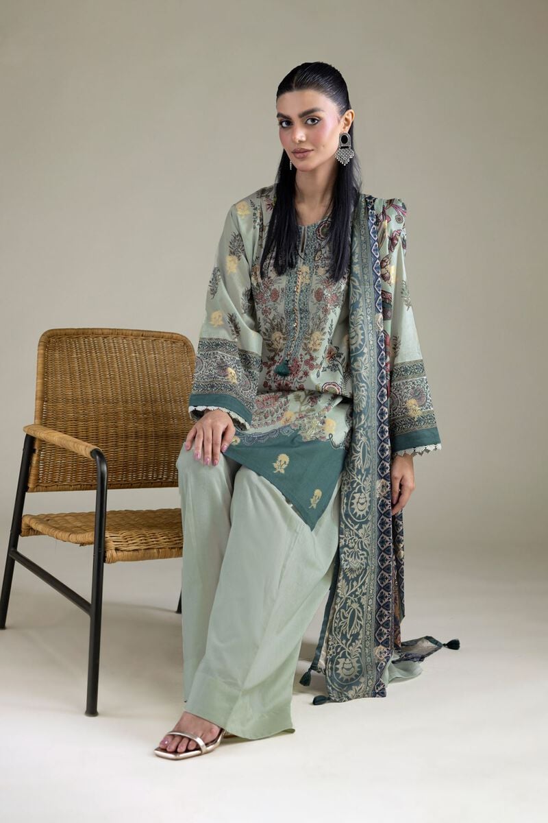 Jacquard Tailored 3-Piece
