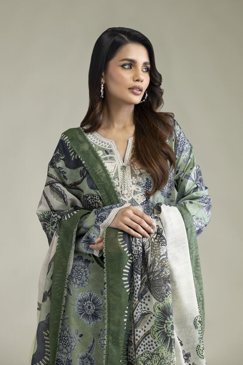 Lawn 3-Piece Tailored