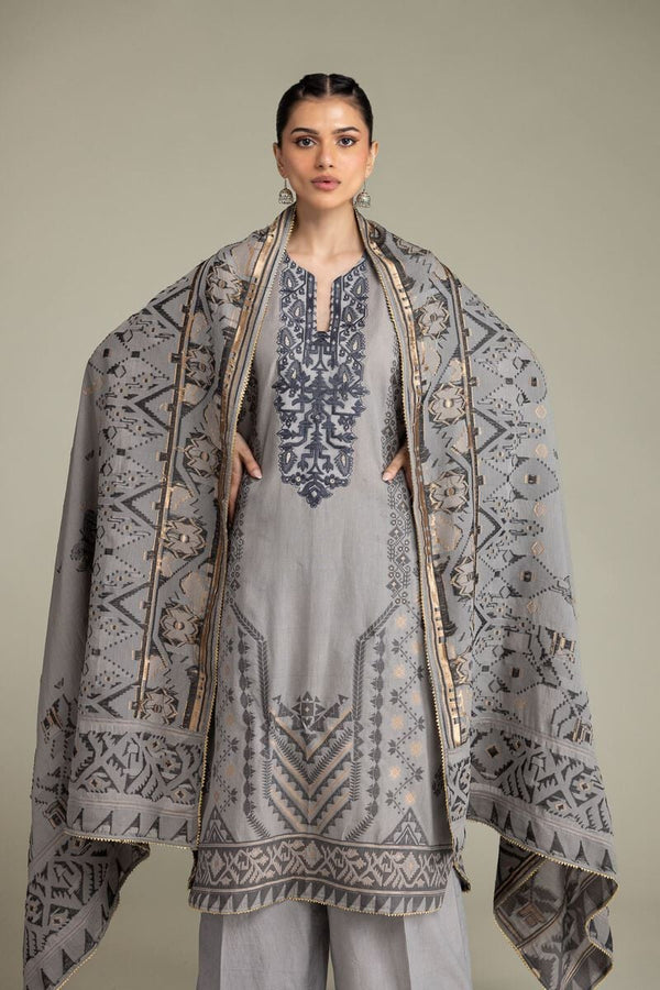 Tailored 3-piece Jacquard