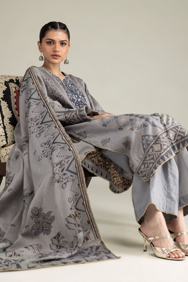 Tailored 3-piece Jacquard